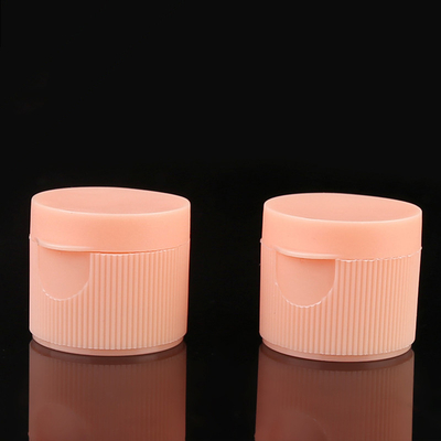 ODM BPA ফ্রি 20mm ফ্লিপ টপ ক্যাপস পিঙ্ক ডিস্ক টপ ক্লোজার