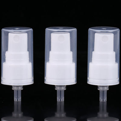 টিউব সহ প্লাস্টিকের বোতলের জন্য 24/410 সাদা সূক্ষ্ম কুয়াশা স্প্রেয়ার 4 Oz