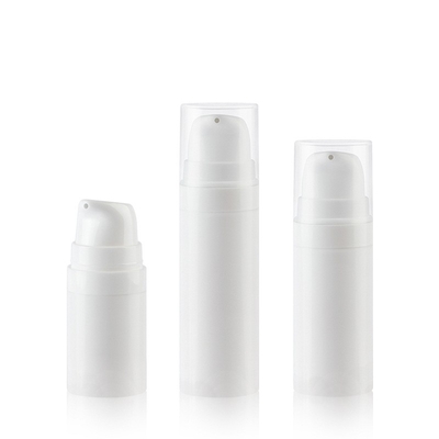 5ml 10ml 15ml Polypropylene এয়ারলেস পাম্প বোতল নেই ফুটো