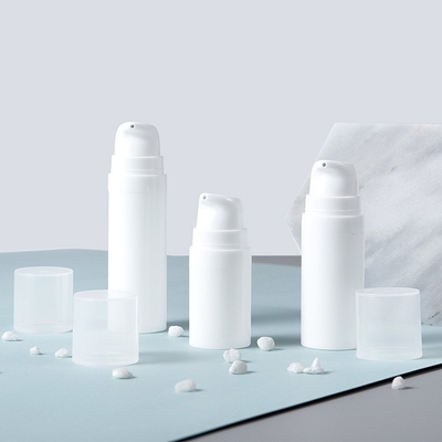 5ml 10ml 15ml Polypropylene এয়ারলেস পাম্প বোতল নেই ফুটো