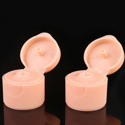 ODM BPA ফ্রি 20mm ফ্লিপ টপ ক্যাপস পিঙ্ক ডিস্ক টপ ক্লোজার