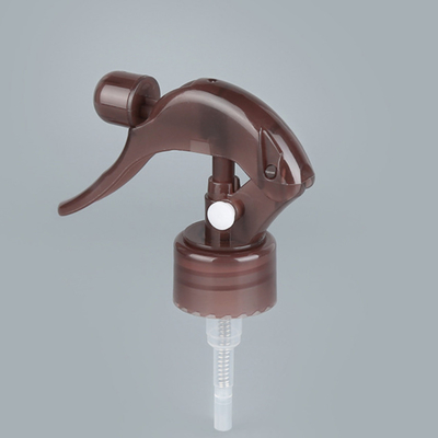 জলের বোতল প্লাস্টিক 28MM 24MM মিনি ট্রিগার স্প্রে ব্রাউন