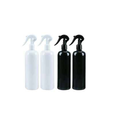 PET 100ml ট্রিগার কসমেটিক স্প্রে বোতল সাদা কালো