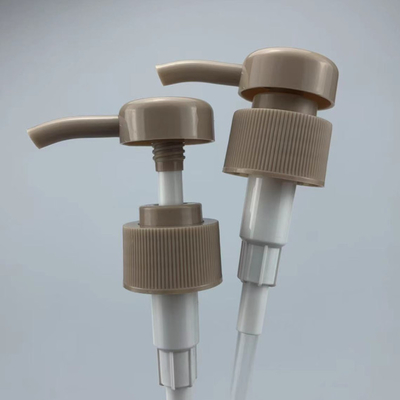 ব্রাউন লোশন ডিসপেনসার পাম্প PP 24MM স্প্রে বোতল পাম্প