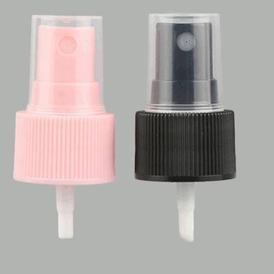PET বোতল গোলাপী কালো 24MM কসমেটিক মিস্ট স্প্রেয়ার টিউব সহ পাম্প