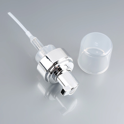 42mm প্লাস্টিক UV ফোমিং সাবান পাম্প রিপ্লেসমেন্ট গোল্ড সিলভার