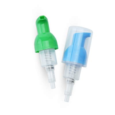 Polypropylene 30mm ফোম সাবান পাম্প কোন ফুটো কালো সবুজ নীল