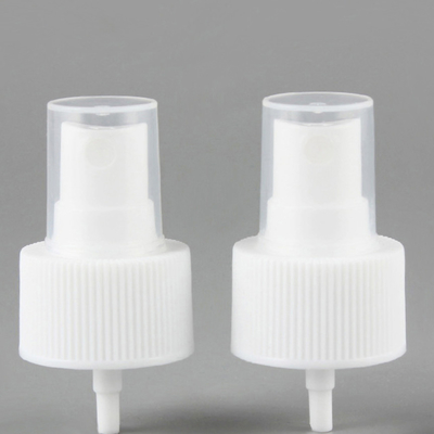 PET PP বোতলের জন্য প্লাস্টিক 24mm সাদা লোশন পাম্প স্প্রেয়ার