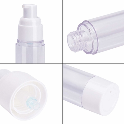 50ml এয়ারলেস পাম্প বোতল প্রসাধনী প্যাকেজিং কোন ফুটো