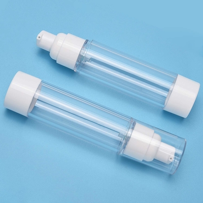 50ml এয়ারলেস পাম্প বোতল প্রসাধনী প্যাকেজিং কোন ফুটো